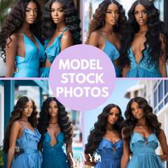 Model Stock Photos (Blue 2)
