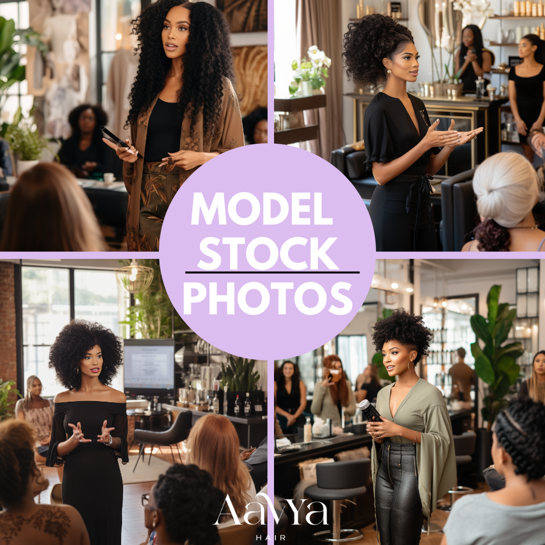 Model Stock Photos (Teaching Stylist)