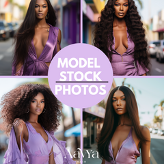 Model Stock Photos (Luxe Purple 2)
