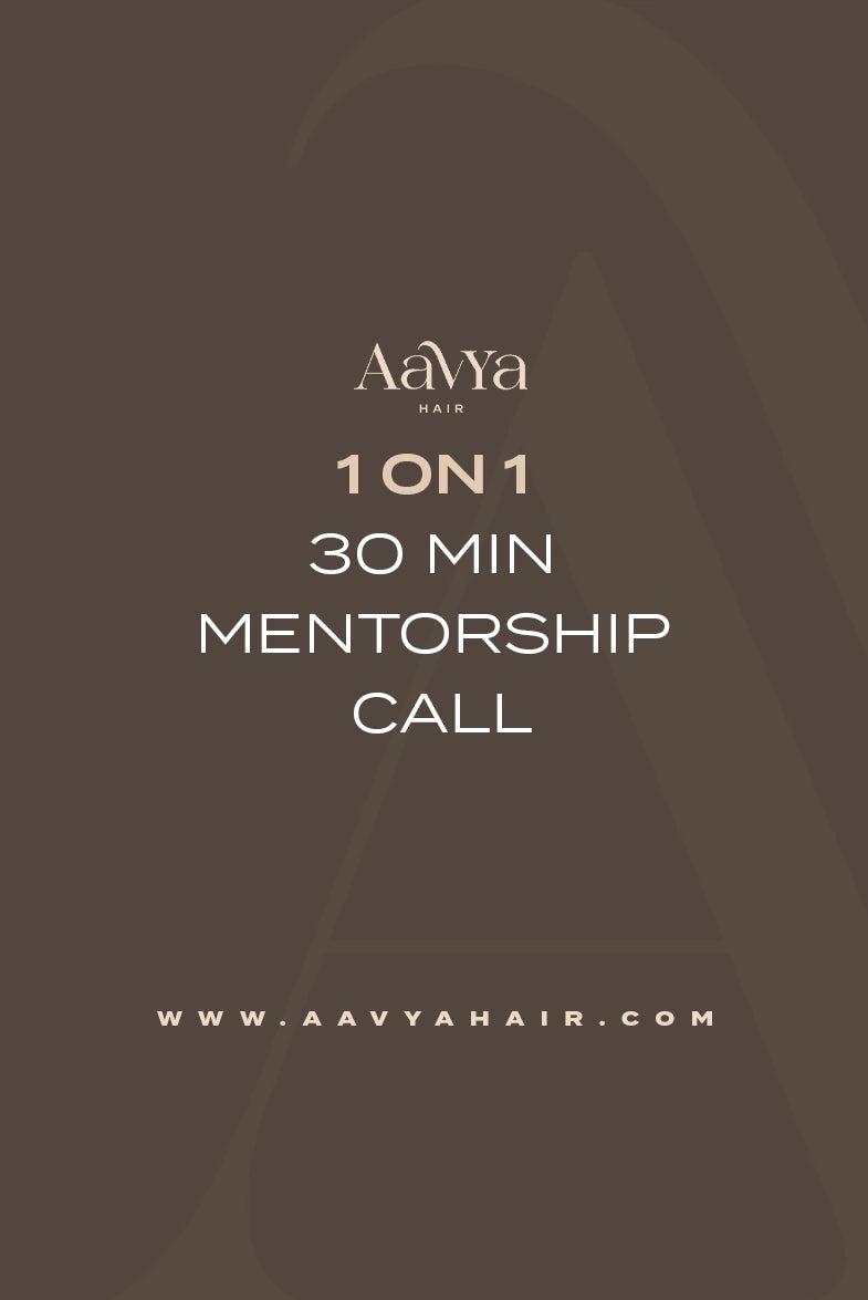 1 on 1 30 min Mentorship Call