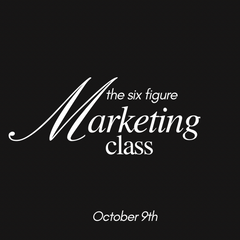 The 6 Figure Marketing Live Online Training