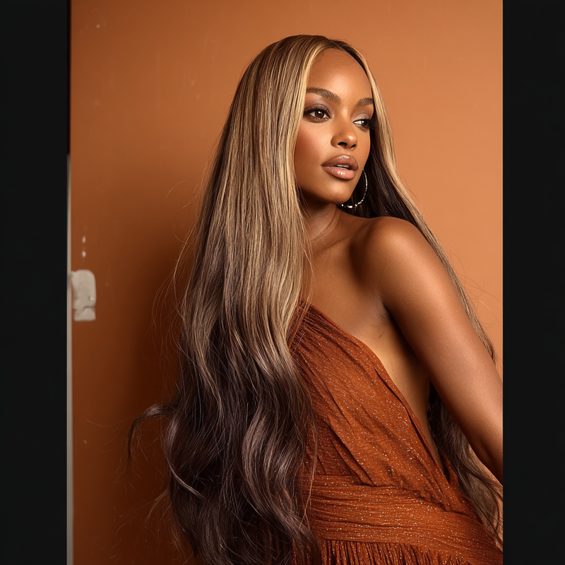 DUBAI-Pre-Colored Highlighted Raw Straight