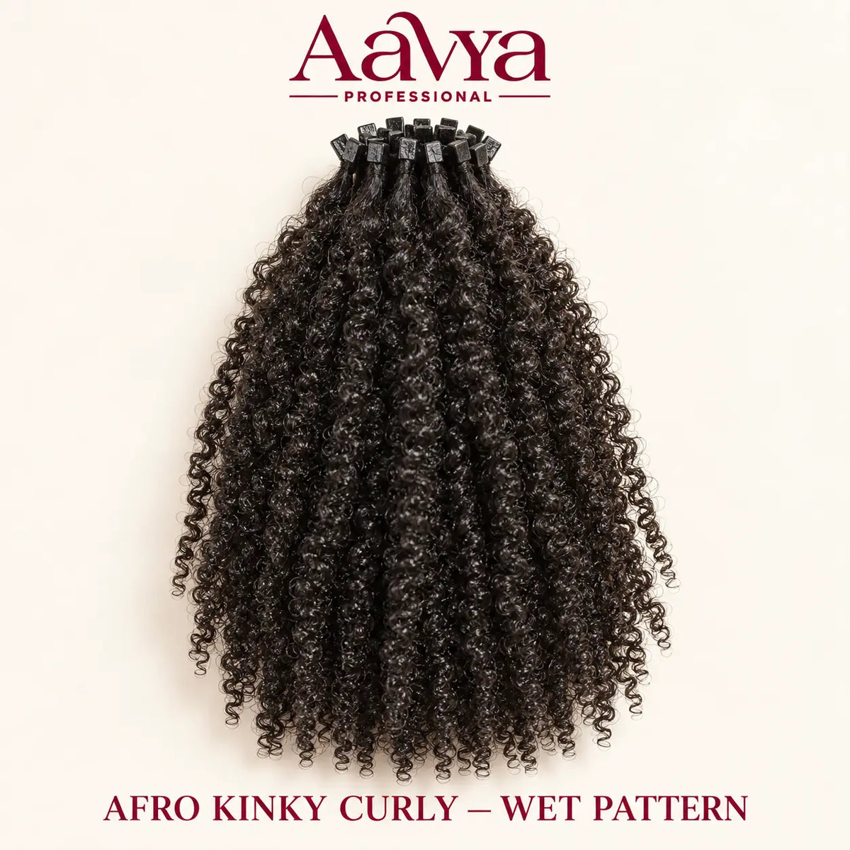 Afro Kinky Curly Micro K-Tip Hair Extensions — 100g
