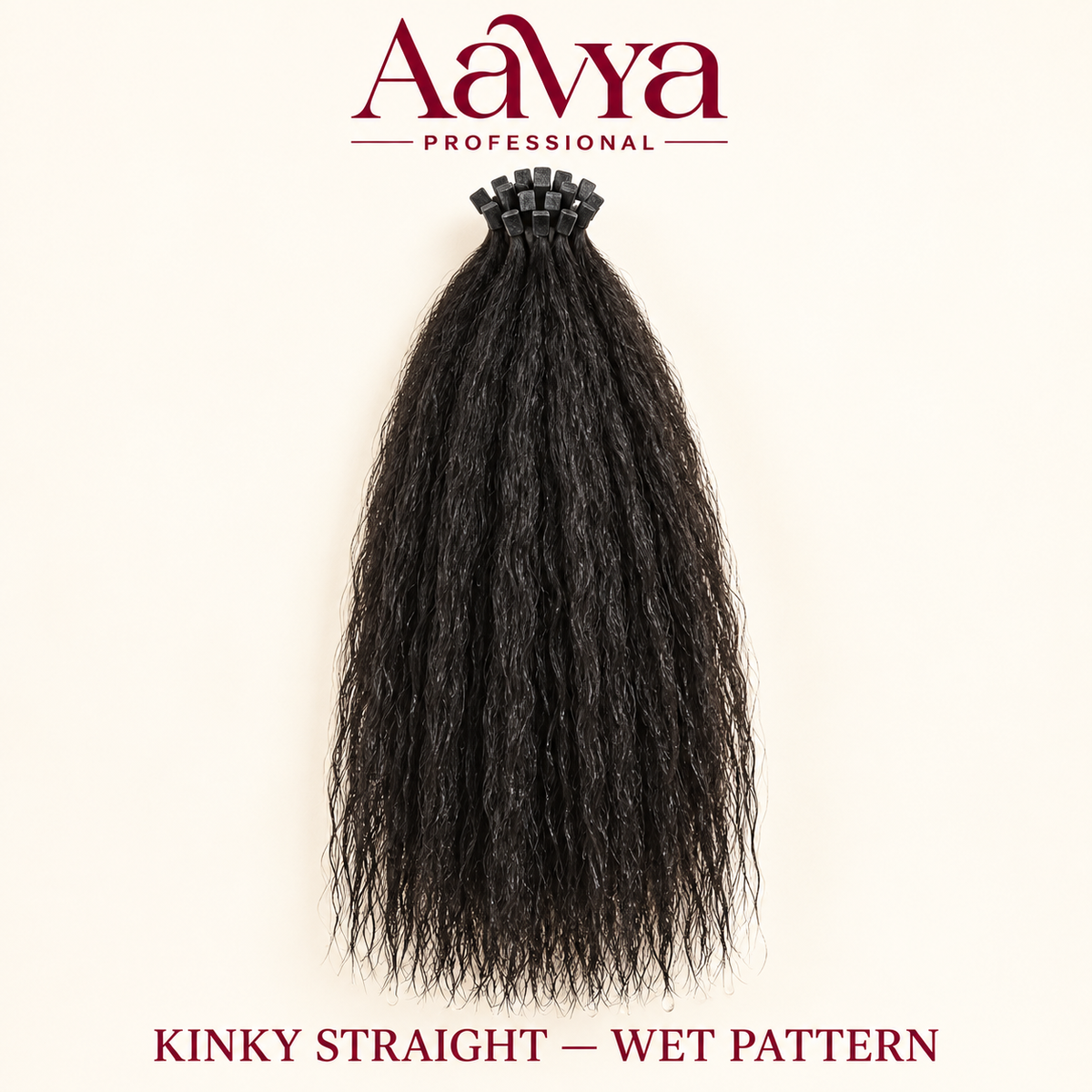 Kinky Straight Micro K-Tip Hair Extensions — 100g