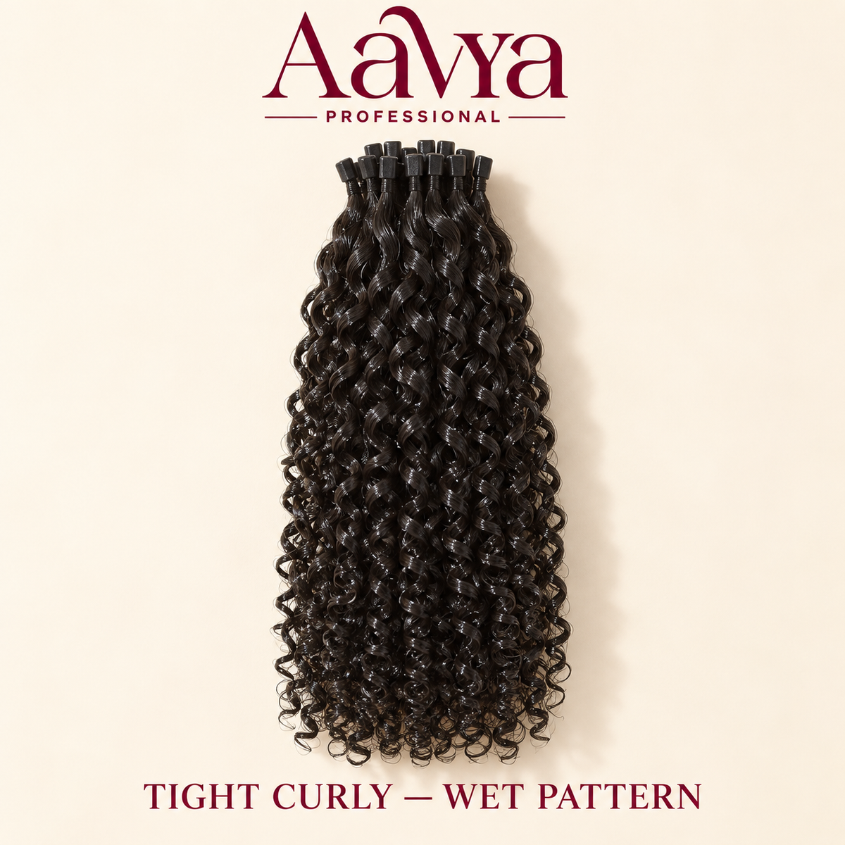 Tight Curly Micro K-Tip Hair Extensions — 100g