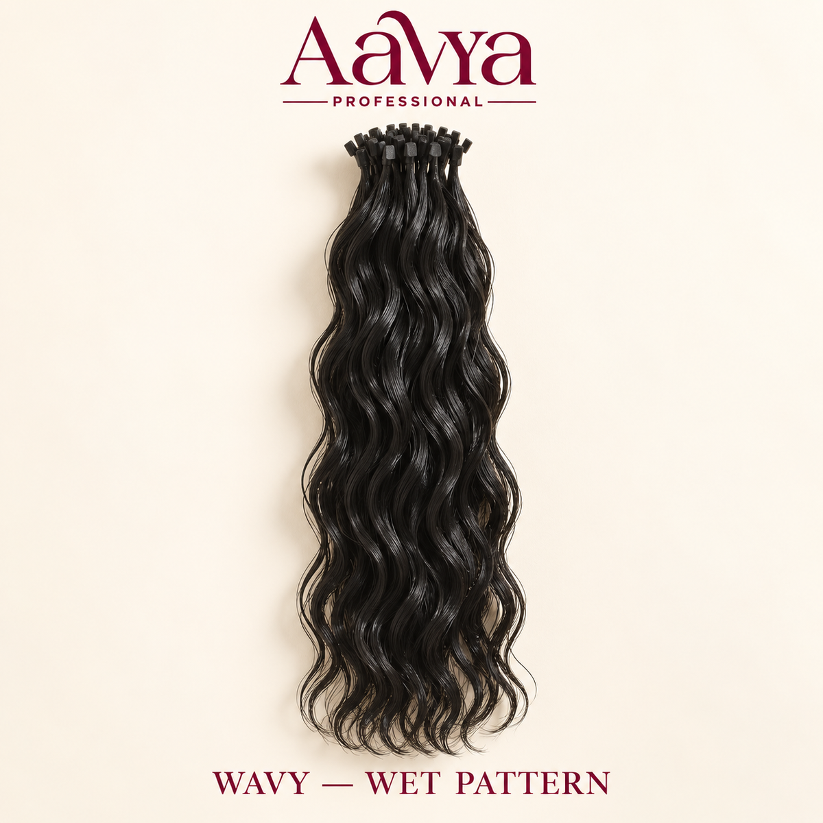 Wavy Micro K-Tip Hair Extensions — 100g